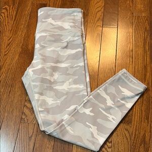 Athleta Camouflage Leggings - Gray